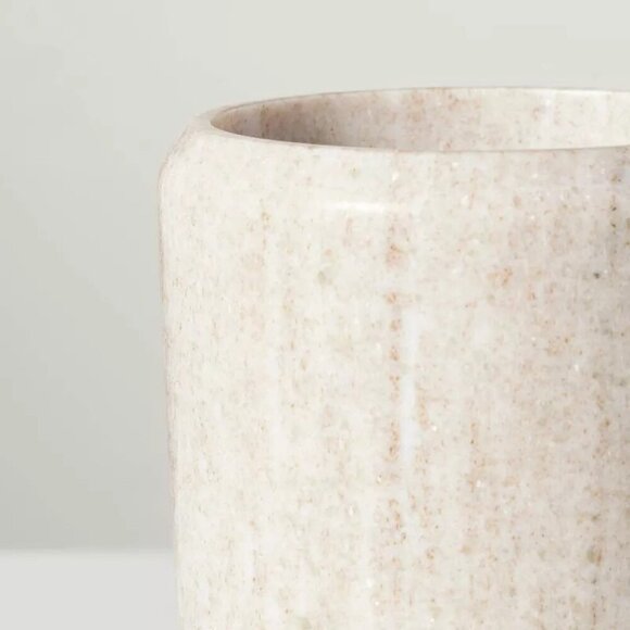 Hearth & Hand Magnolia Marble Utensil Storage Warm Beige Gray - Target Fall 2024 - Picture 3 of 8